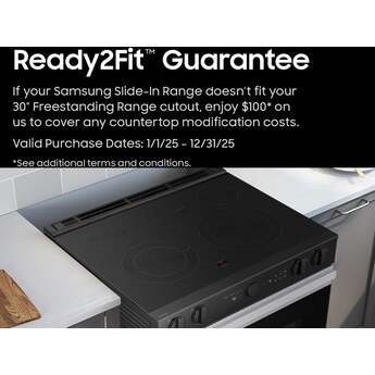 Samsung NSE6DG8502SR Bespoke Smart Slide-In Electric Range 6.3 Cu. Ft. Stainless Steel — thumbnail 11