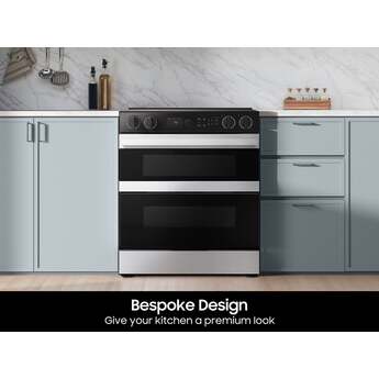Samsung NSE6DG8550SR Bespoke Slide-In Electric Range Smart Stainless Steel — thumbnail 27