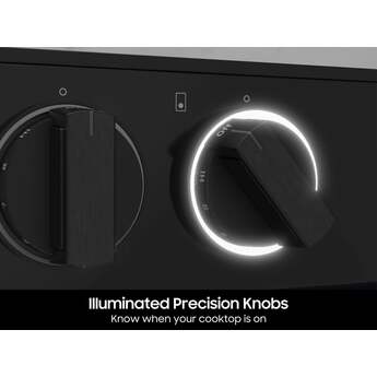 Samsung NSE6DG8550SR Bespoke Slide-In Electric Range Smart Stainless Steel — thumbnail 3