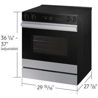 Samsung NSE6DG8700SR 30 Inch Slide-In Electric Smart Range Stainless Steel — thumbnail 30