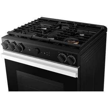Samsung NSG6DB870012 30 Inch Slide-In Gas Smart Range White Glass — thumbnail 22