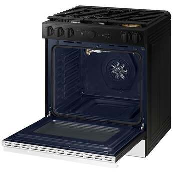 Samsung NSG6DB870012 30 Inch Slide-In Gas Smart Range White Glass — thumbnail 31