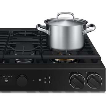 Samsung NSG6DB870012 30 Inch Slide-In Gas Smart Range White Glass — thumbnail 36