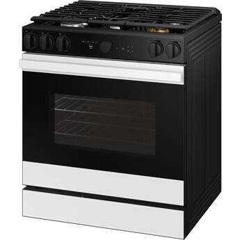Samsung NSG6DB870012 30 Inch Slide-In Gas Smart Range White Glass — thumbnail 37