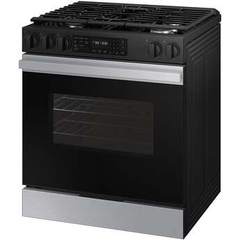 Samsung NSG6DG8100SR 6.0 Cubic Foot Gas Slide In Range Self Clean: Stainless Steel — thumbnail 11