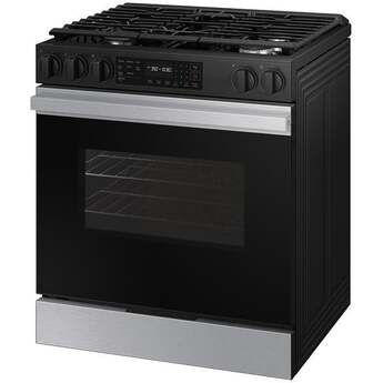 Samsung NSG6DG8100SR 6.0 Cubic Foot Gas Slide In Range Self Clean: Stainless Steel — thumbnail 17
