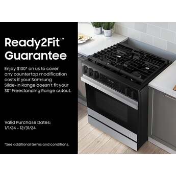 Samsung NSG6DG8100SR 6.0 Cubic Foot Gas Slide In Range Self Clean: Stainless Steel — thumbnail 18