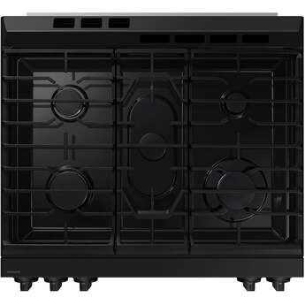 Samsung NSG6DG8100SR 6.0 Cubic Foot Gas Slide In Range Self Clean: Stainless Steel — thumbnail 9