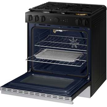 Samsung NSG6DG8500SR 30 Inch Slide-In Gas Smart Range Stainless Steel — thumbnail 14