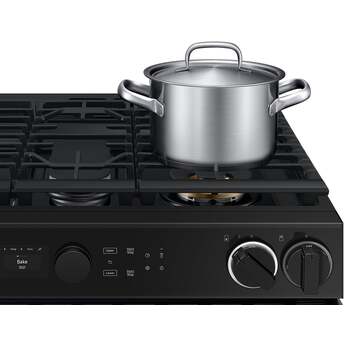 Samsung NSG6DG8550SR 30 Inch Slide-In Gas Smart Range Stainless Steel — thumbnail 11