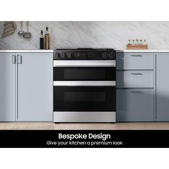 Samsung NSG6DG8550SR 30 Inch Slide-In Gas Smart Range Stainless Steel — thumbnail 21
