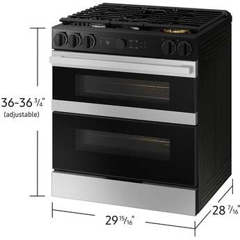 Samsung NSG6DG8550SR 30 Inch Slide-In Gas Smart Range Stainless Steel — thumbnail 31