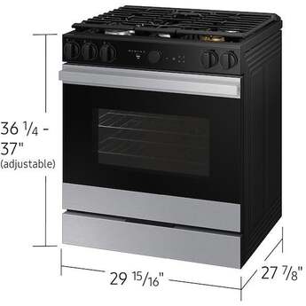 Samsung NSG6DG8700SR 30 Inch Slide-In Gas Smart Range Stainless Steel — thumbnail 28