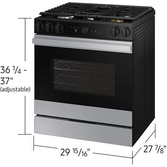 Samsung NSG6DG8700SR 30 Inch Slide-In Gas Smart Range Stainless Steel — thumbnail 42