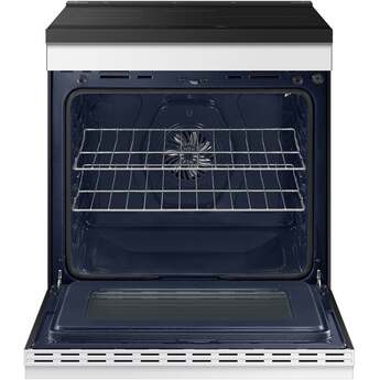 Samsung 6.3 Cubic Foot Induction Slide In Range Convection Self Clean Air Fry Bespoke: White Glass — thumbnail 24