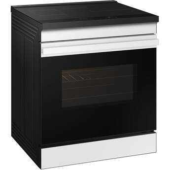 Samsung 6.3 Cubic Foot Induction Slide In Range Convection Self Clean Air Fry Bespoke: White Glass — thumbnail 35