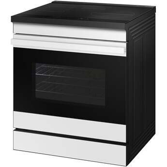 Samsung 6.3 Cubic Foot Induction Slide In Range Convection Self Clean Air Fry Bespoke: White Glass — thumbnail 44
