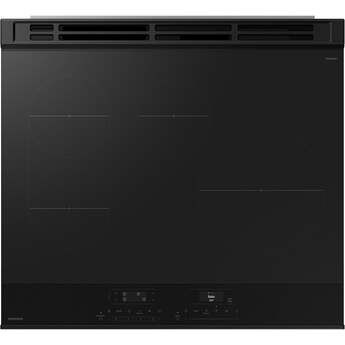 Samsung 6.3 Cubic Foot Induction Slide In Range Convection Self Clean Air Fry Bespoke: White Glass — thumbnail 50
