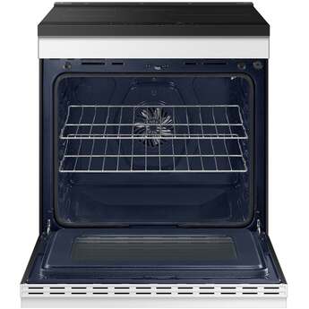 Samsung 6.3 Cubic Foot Induction Slide In Range Convection Self Clean Air Fry Bespoke: White Glass — thumbnail 33