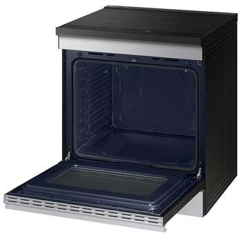 Samsung 30 Inch Slide-In Induction Smart Range with 4 Elements, 6.3 cu. ft. Oven Capacity, Sync Burner, Storage Drawer, Self & Steam Clean, Sabbath Mode, ADA Compliant and ENERGY STAR®: Stainless — thumbnail 14