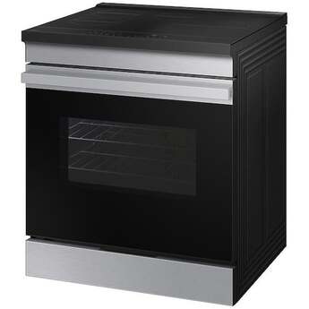 Samsung 30 Inch Slide-In Induction Smart Range with 4 Elements, 6.3 cu. ft. Oven Capacity, Sync Burner, Storage Drawer, Self & Steam Clean, Sabbath Mode, ADA Compliant and ENERGY STAR®: Stainless — thumbnail 15