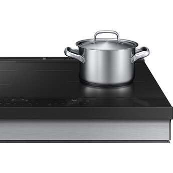 Samsung 30 Inch Slide-In Induction Smart Range with 4 Elements, 6.3 cu. ft. Oven Capacity, Sync Burner, Storage Drawer, Self & Steam Clean, Sabbath Mode, ADA Compliant and ENERGY STAR®: Stainless — thumbnail 16