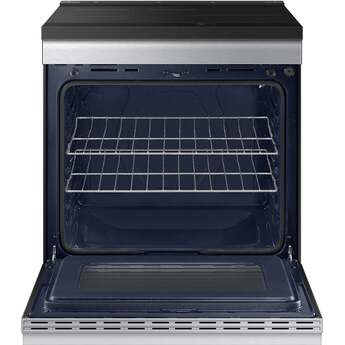 Samsung 30 Inch Slide-In Induction Smart Range with 4 Elements, 6.3 cu. ft. Oven Capacity, Sync Burner, Storage Drawer, Self & Steam Clean, Sabbath Mode, ADA Compliant and ENERGY STAR®: Stainless — thumbnail 27