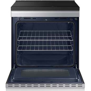 Samsung 30 Inch Slide-In Induction Smart Range with 4 Elements, 6.3 cu. ft. Oven Capacity, Sync Burner, Storage Drawer, Self & Steam Clean, Sabbath Mode, ADA Compliant and ENERGY STAR®: Stainless — thumbnail 35