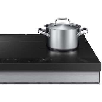 Samsung 30 Inch Slide-In Induction Smart Range with 4 Elements, 6.3 cu. ft. Oven Capacity, Sync Burner, Storage Drawer, Self & Steam Clean, Sabbath Mode, ADA Compliant and ENERGY STAR®: Stainless — thumbnail 37