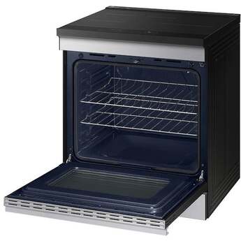 Samsung 30 Inch Slide-In Induction Smart Range with 4 Elements, 6.3 cu. ft. Oven Capacity, Sync Burner, Storage Drawer, Self & Steam Clean, Sabbath Mode, ADA Compliant and ENERGY STAR®: Stainless — thumbnail 44