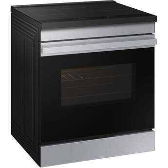 Samsung 6.3 Cubic Foot Induction Slide In Range Convection Self Clean Air Fry: Stainless — thumbnail 39