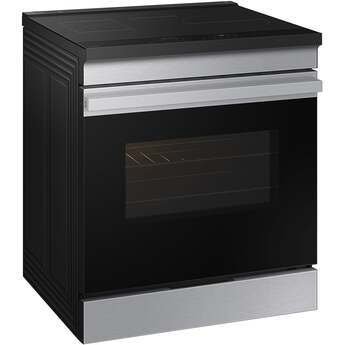 Samsung 6.3 Cubic Foot Induction Slide In Range Convection Self Clean Air Fry: Stainless — thumbnail 6