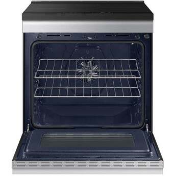 Samsung 30 Inch Smart Slide-In Induction Range with 4 Elements, 6.3 Cu. Ft. Oven Capacity, Oven Camera, Air Fry, Convection+, Ambient Edge Lighting™, Self & Steam Clean, Sabbath Mode, ADA Compliant and ENERGY STAR® Certified: Stainless Steel — thumbnail 13