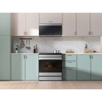 Samsung 30 Inch Smart Slide-In Induction Range with 4 Elements, 6.3 Cu. Ft. Oven Capacity, Oven Camera, Air Fry, Convection+, Ambient Edge Lighting™, Self & Steam Clean, Sabbath Mode, ADA Compliant and ENERGY STAR® Certified: Stainless Steel — thumbnail 34