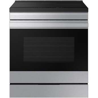 Samsung 30 Inch Smart Slide-In Induction Range with 4 Elements, 6.3 Cu. Ft. Oven Capacity, Oven Camera, Air Fry, Convection+, Ambient Edge Lighting™, Self & Steam Clean, Sabbath Mode, ADA Compliant and ENERGY STAR® Certified: Stainless Steel — thumbnail 35