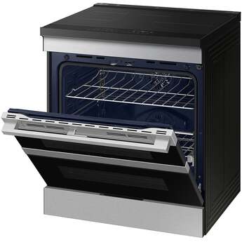 Samsung 30 Inch Slide-In Induction Smart Range With 4 Elements, 6.3 Cu. Ft. Flex Duo Convection+ Oven: Stainless Steel — thumbnail 5