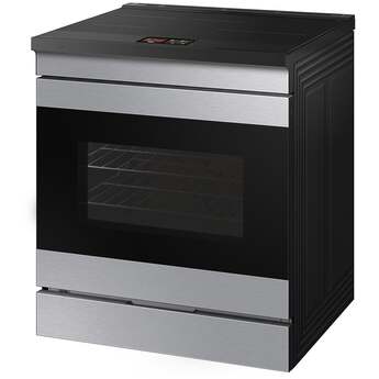 Samsung 6.3 Cubic Foot Induction Slide In Range Camera 7 Inch LCD Touch Convection Self Clean Air Fry: Stainless — thumbnail 24