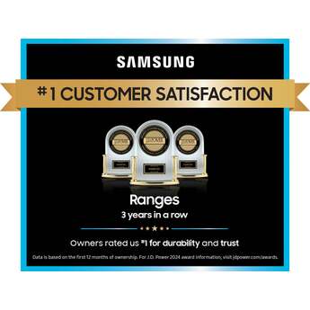 Samsung 6.3 Cubic Foot Induction Slide In Range Camera 7 Inch LCD Touch Convection Self Clean Air Fry: Stainless — thumbnail 34