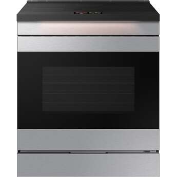 Samsung 6.3 Cubic Foot Induction Slide In Range Camera 7 Inch LCD Touch Convection Self Clean Air Fry: Stainless — thumbnail 39