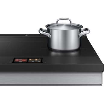 Samsung 6.3 Cubic Foot Induction Slide In Range Camera 7 Inch LCD Touch Convection Self Clean Air Fry: Stainless — thumbnail 50