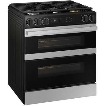 Samsung NSY6DG8550SR 30 Inch Slide-In Dual Fuel Smart Range Stainless Steel — thumbnail 2