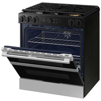 Samsung NSY6DG8550SR 30 Inch Slide-In Dual Fuel Smart Range Stainless Steel — thumbnail 3