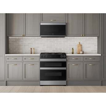 Samsung NSY6DG8550SR 30 Inch Slide-In Dual Fuel Smart Range Stainless Steel — thumbnail 5