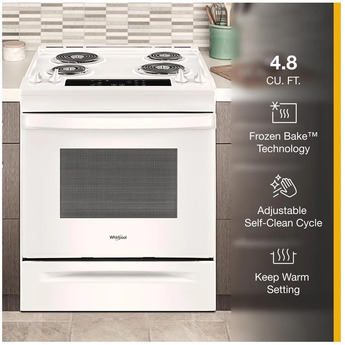 Whirlpool WEC310S0LW 30 Inch Slide-in Electric Range — thumbnail 14