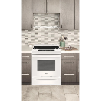 Whirlpool WEE515S0LW 30 Inch Electric Slide-In Range in White — thumbnail 18
