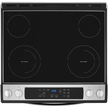 Whirlpool WEE515SALS 30 Inch Electric Slide-In Range in Stainless Steel — thumbnail 4