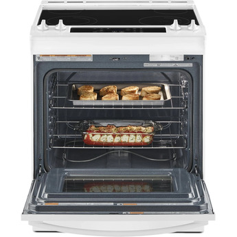 Whirlpool WEE515SALW 30 Inch Electric Slide-In Range in White — thumbnail 5