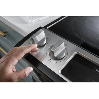 Whirlpool WEE515SALW 30 Inch Electric Slide-In Range in White — thumbnail 8