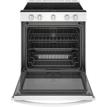 Whirlpool 30" White Electric Slide-In Smoothtop Range - Convection - ADA Compliant — thumbnail 11