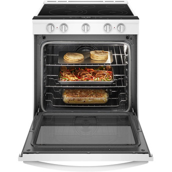 Whirlpool 30" White Electric Slide-In Smoothtop Range - Convection - ADA Compliant — thumbnail 13